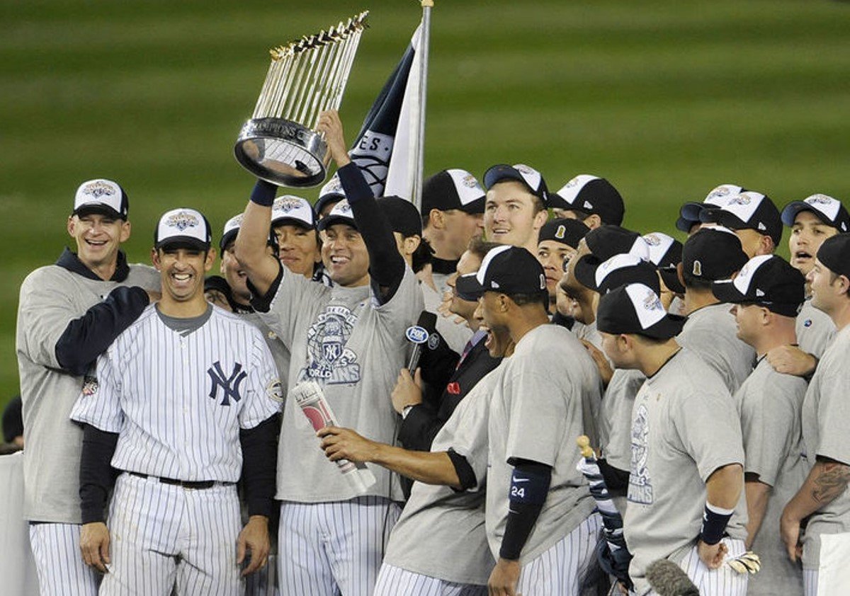 Yankees 2009 series world york champs baseball 27th times win back top team champion won last title time sports add