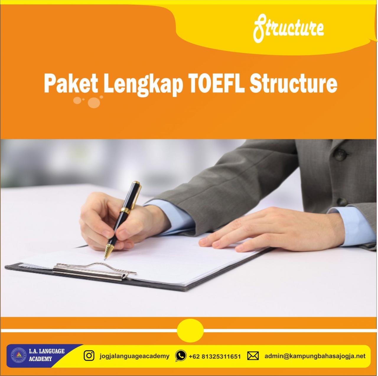 Tips dan trik toefl structure